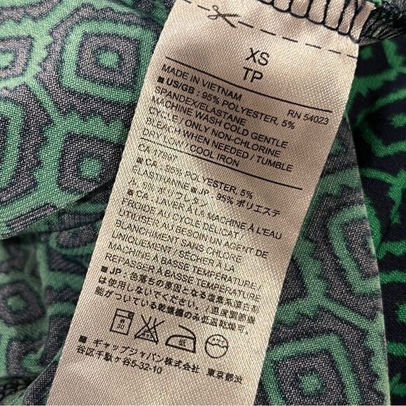 Banana Republic maxi geometric print dress size Small - Picture 10 of 12